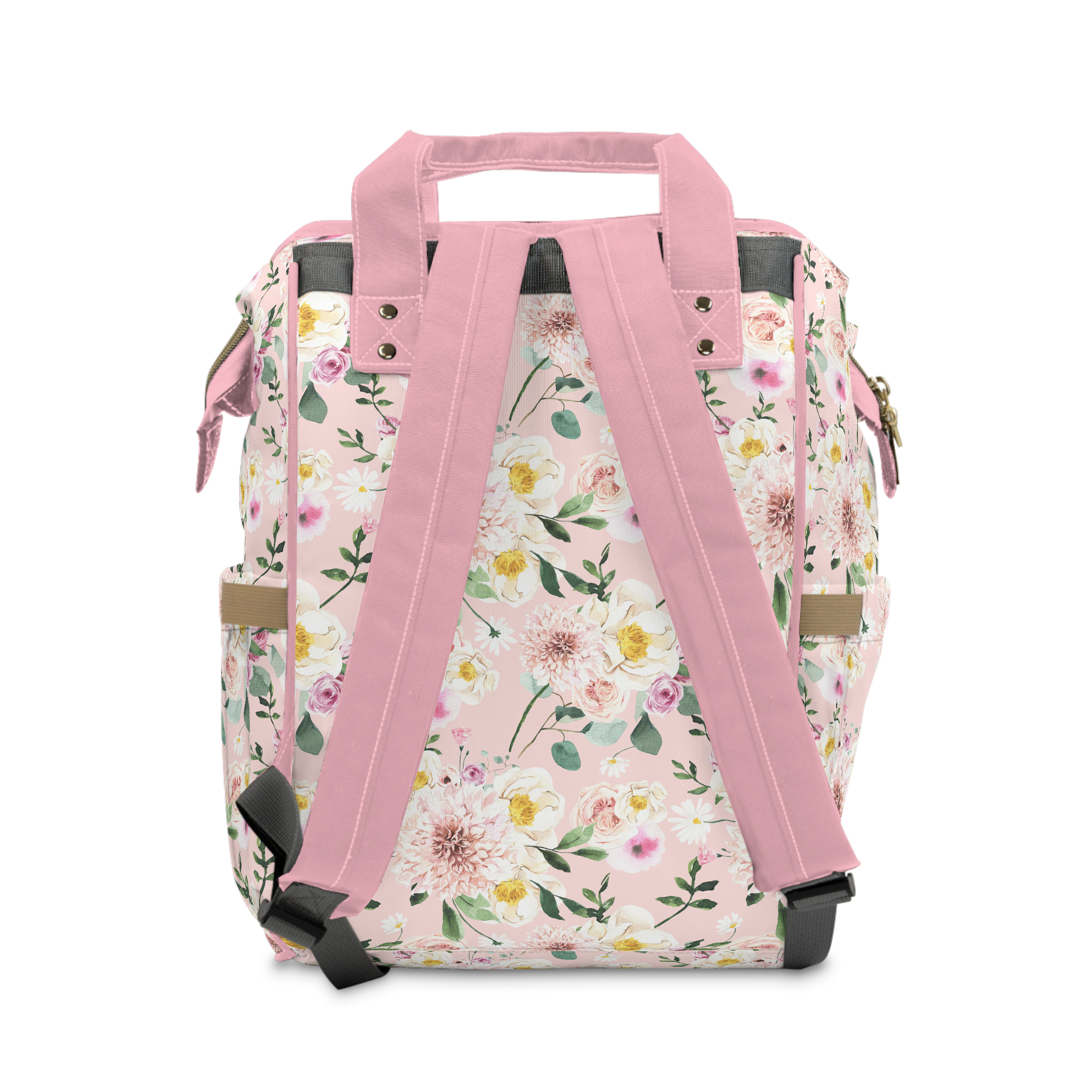 Farm Floral Personalized Backpack Diaper Bag