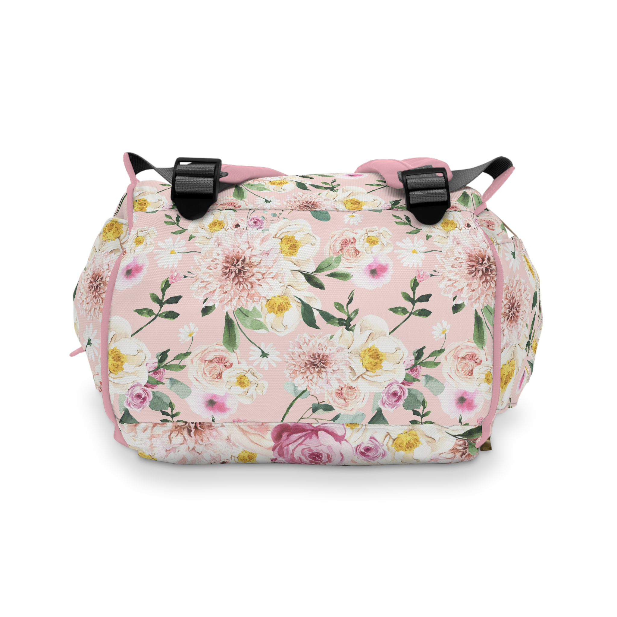 Farm Floral Personalized Backpack Diaper Bag - Farm Floral, gender_girl, text