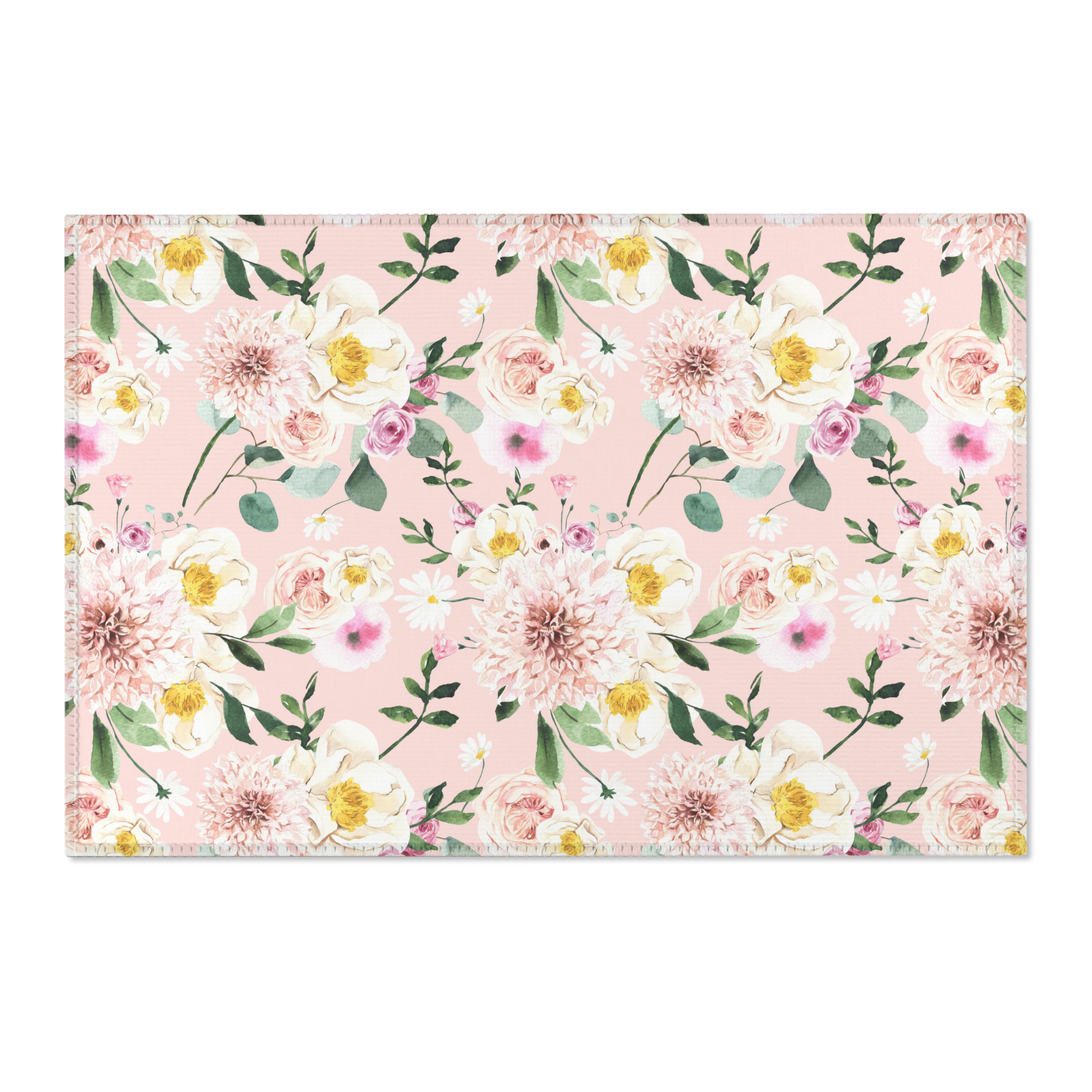 Farm Floral Nursery Rug - Farm Floral, gender_girl, Theme_Farm