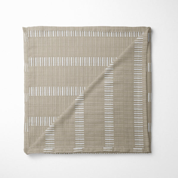 Modern Farmhouse Hashes Muslin Blanket - gender_boy, gender_neutral, Modern Farmhouse