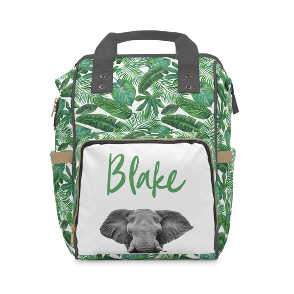 Modern Jungle Personalized Backpack Diaper Bag - gender_boy, gender_neutral, Modern Jungle