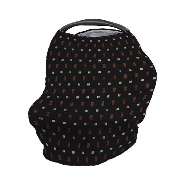Modern Mudcloth Hashes Car Seat Cover - gender_boy, Modern Mudcloth, Theme_Boho