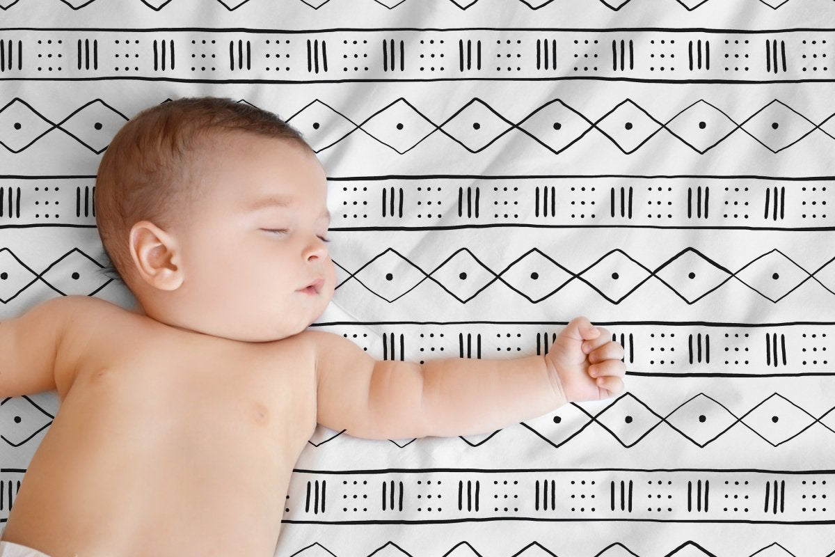 Modern Mudcloth Nursery Collection - gender_boy, Modern Mudcloth, text