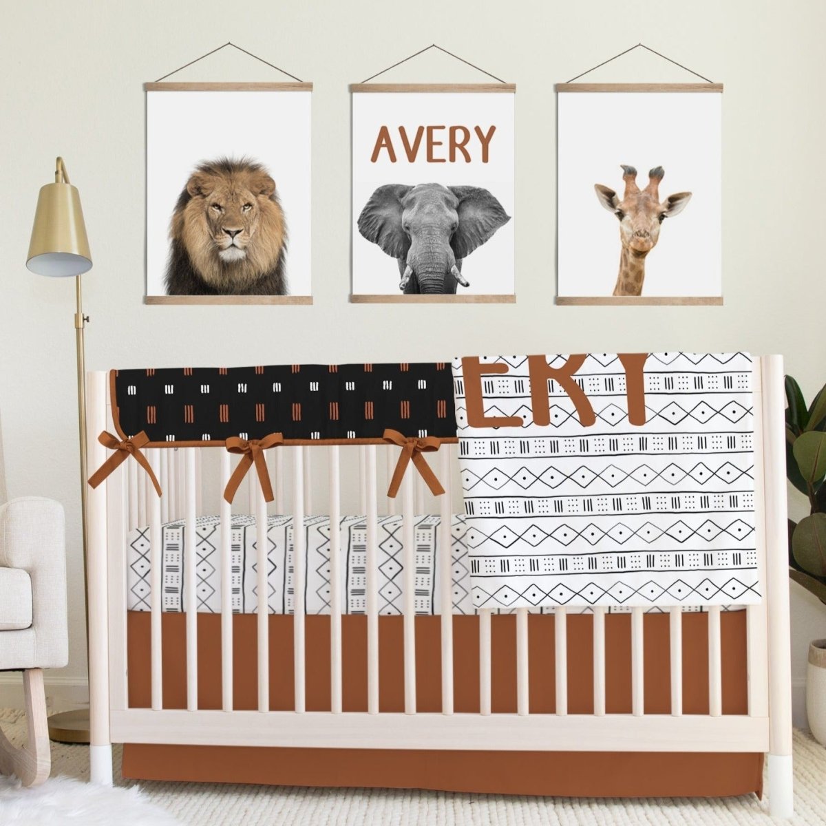 Modern Mudcloth Nursery Collection - gender_boy, Modern Mudcloth, text
