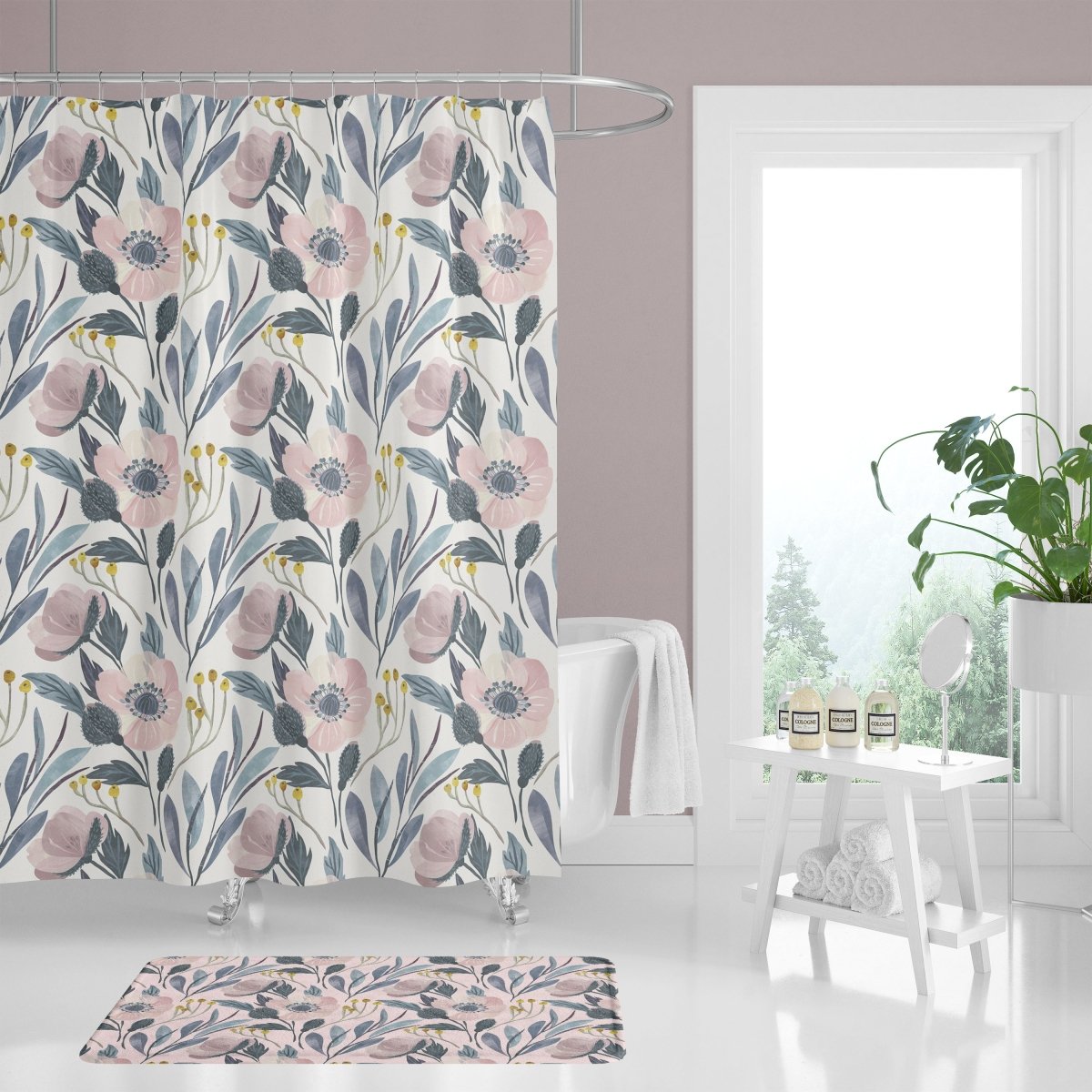 Moody Floral Bathroom Collection - gender_girl, Moody Floral, Theme_Floral