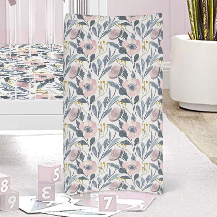 Moody Floral Changing Pad Cover - gender_girl, Moody Floral, Theme_Floral