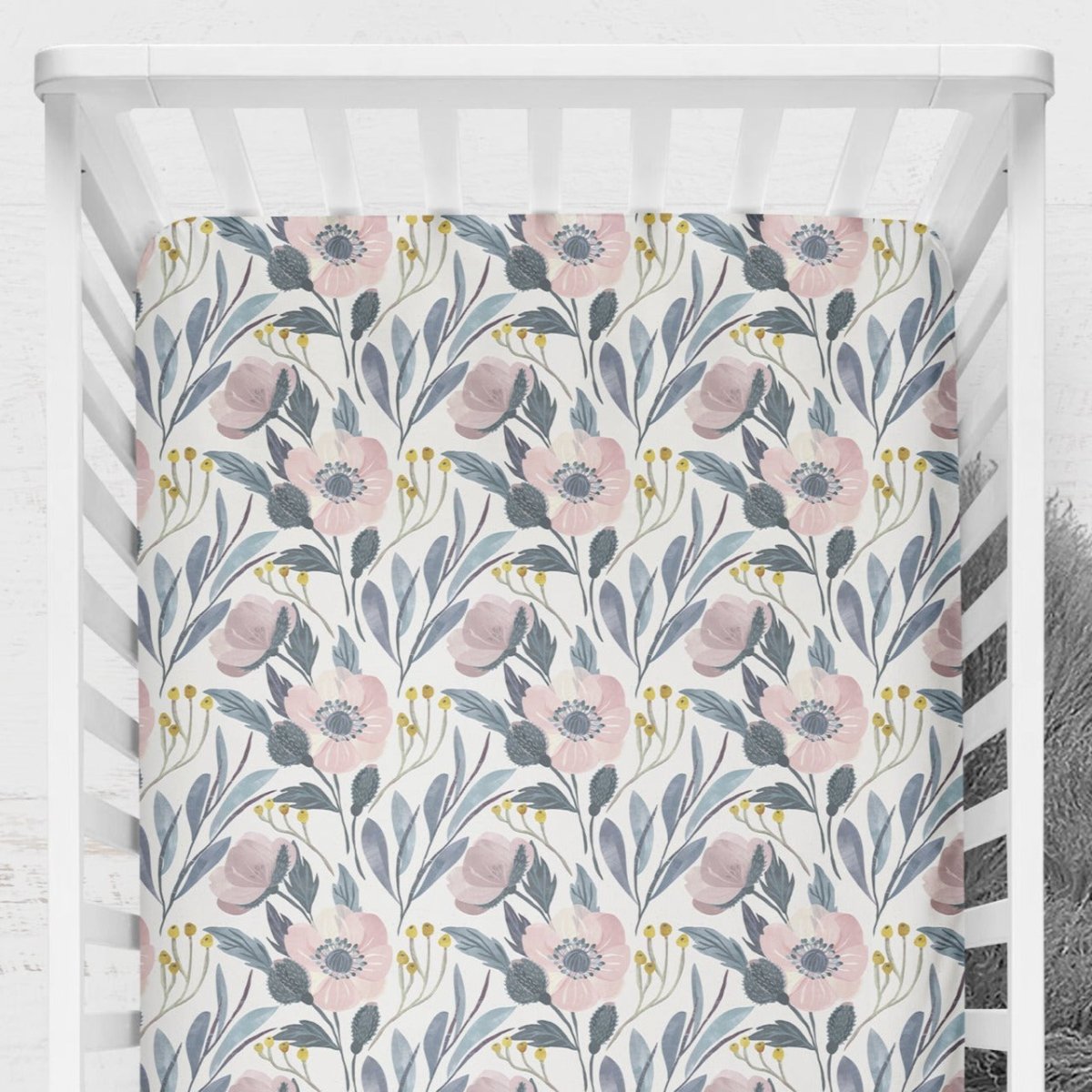 Moody Floral Nursery Collection - gender_girl, Moody Floral, text