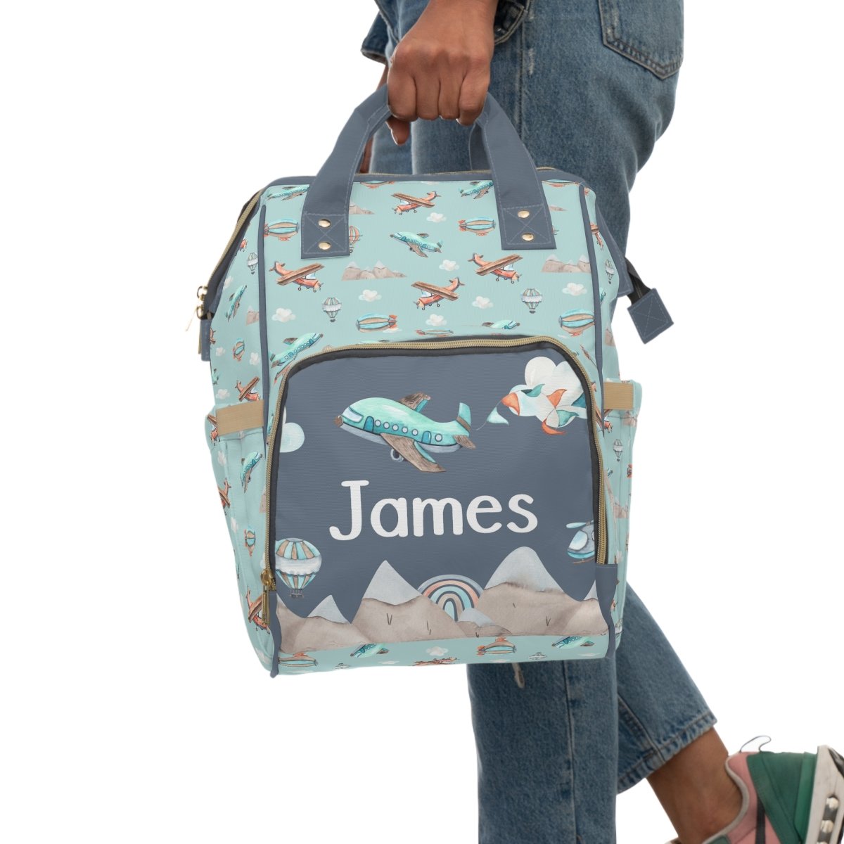 Mountain Adventure Personalized Backpack Diaper Bag - gender_boy, Mountain Adventure, Mountain Explorer