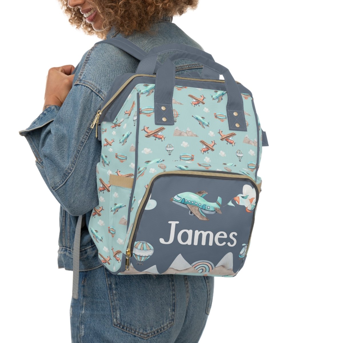 Mountain Adventure Personalized Backpack Diaper Bag - gender_boy, Mountain Adventure, Mountain Explorer
