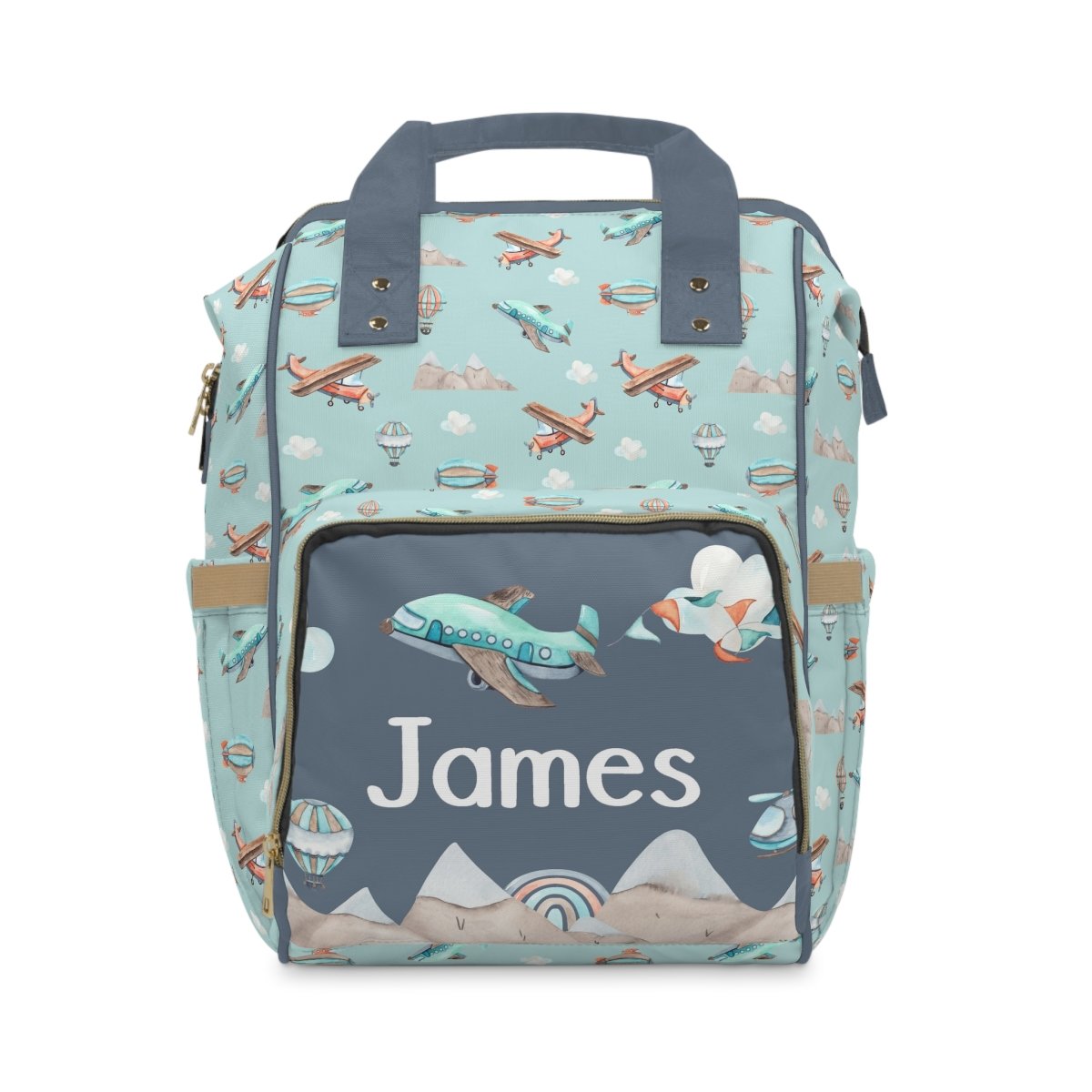 Mountain Adventure Personalized Backpack Diaper Bag - gender_boy, Mountain Adventure, Mountain Explorer