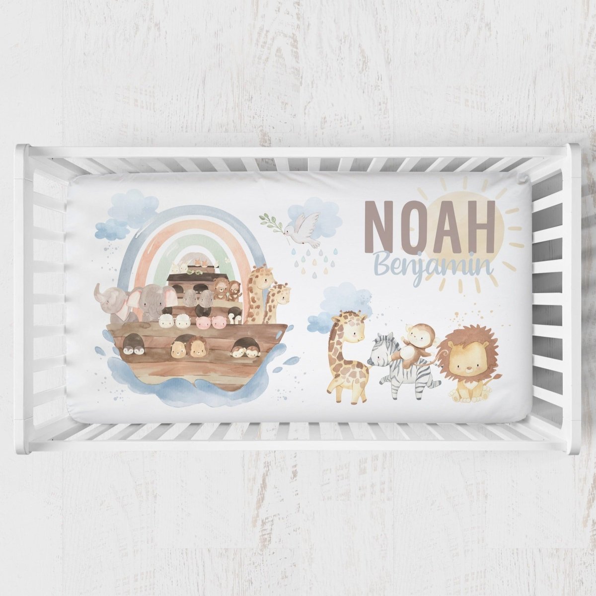 Noah's Ark Nursery Collection - gender_boy, Noah's Ark, text
