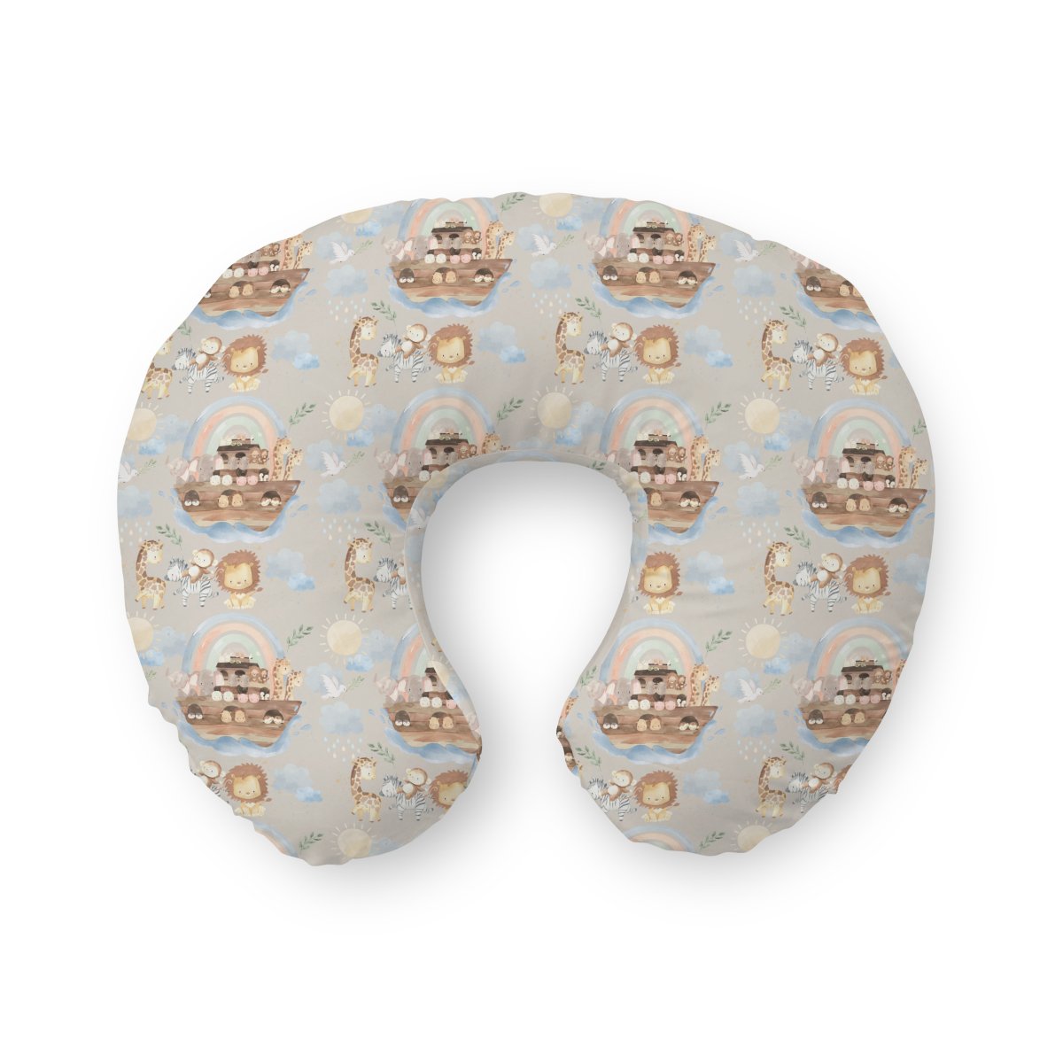 Noah's Ark Nursing Pillow Cover - gender_boy, gender_neutral, Noah's Ark