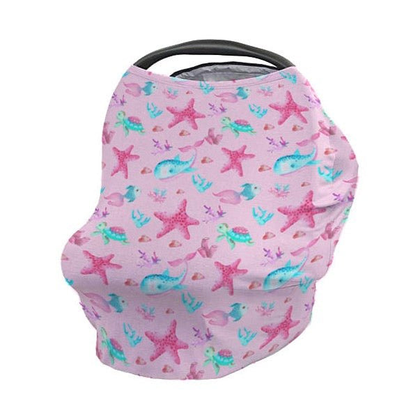 Ocean Girl Car Seat Cover - gender_girl, Ocean Girl, Theme_Ocean