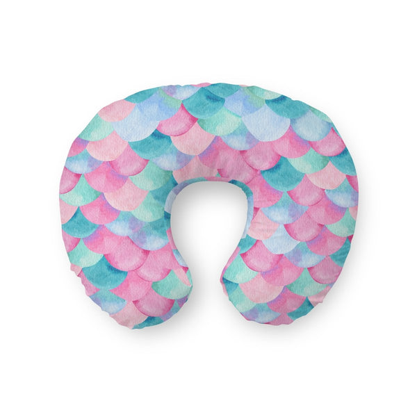 Ocean Girl Scales Nursing Pillow Cover - gender_girl, Ocean Girl, Theme_Ocean