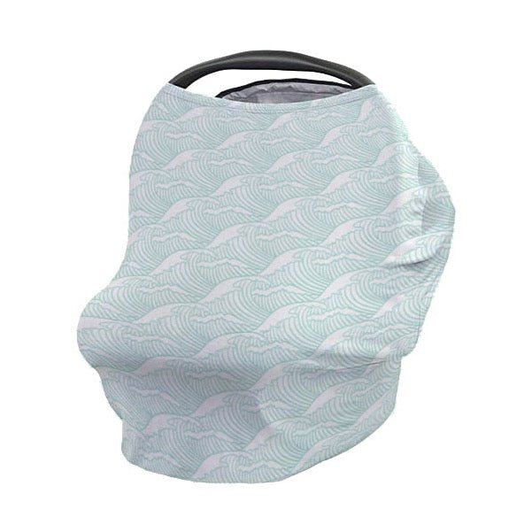 Ocean Waves Car Seat Cover - Boho Surfer, gender_boy, gender_neutral