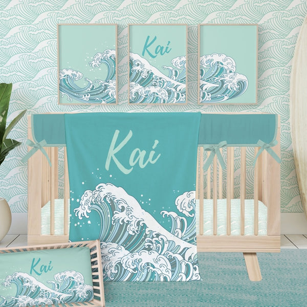 Ocean Waves Nursery Collection - gender_boy, gender_neutral, Ocean Waves