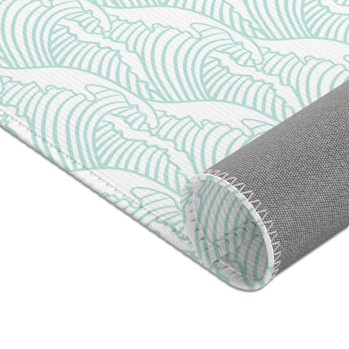 Ocean Waves Nursery Rug - Boho Surfer, gender_boy, gender_neutral