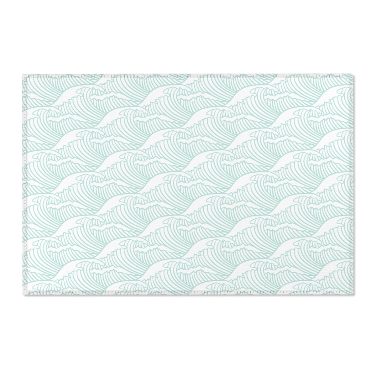 Ocean Waves Nursery Rug Crib Bedding & Nursery Decor Modified Tot