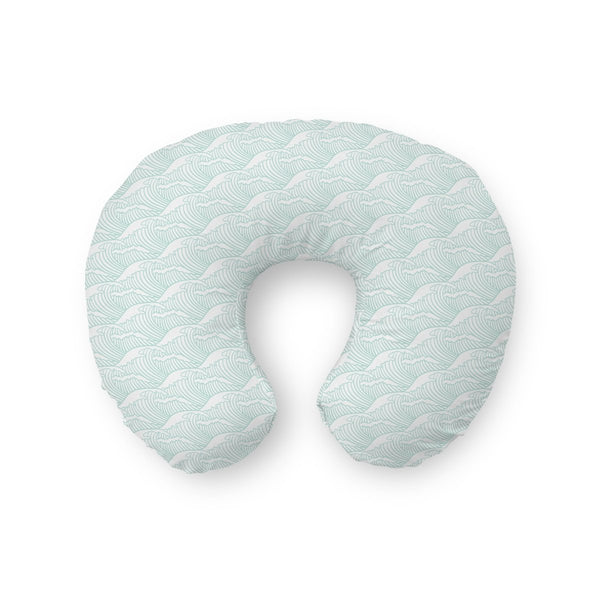 Ocean Waves Nursing Pillow Cover - Boho Surfer, gender_boy, gender_neutral