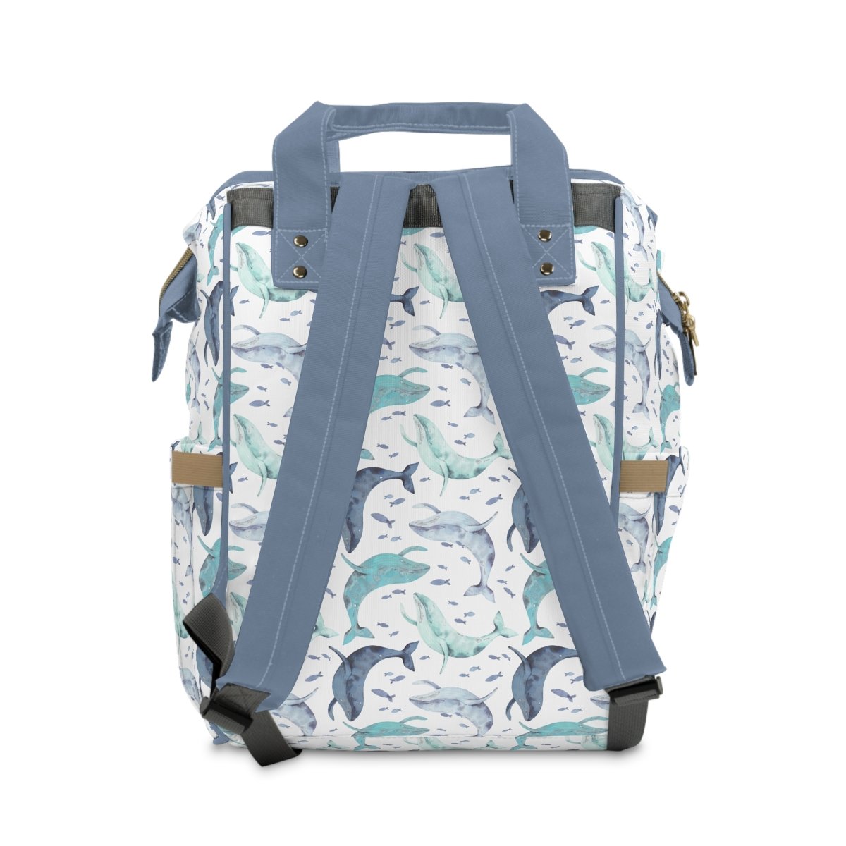 Oh Whale! Personalized Backpack Diaper Bag - gender_boy, gender_neutral, Oh Whale!