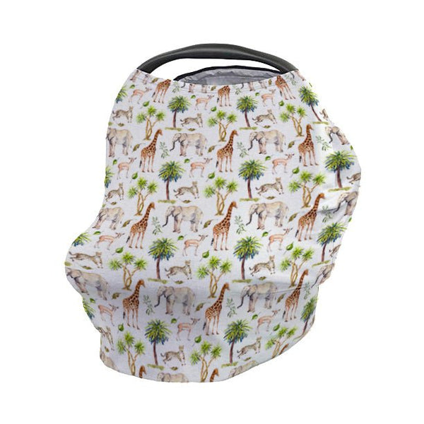 On Safari Car Seat Cover - gender_boy, gender_neutral, On Safari