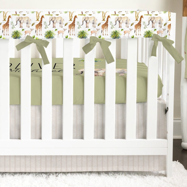 On Safari Crib Bedding - gender_boy, gender_neutral, On Safari