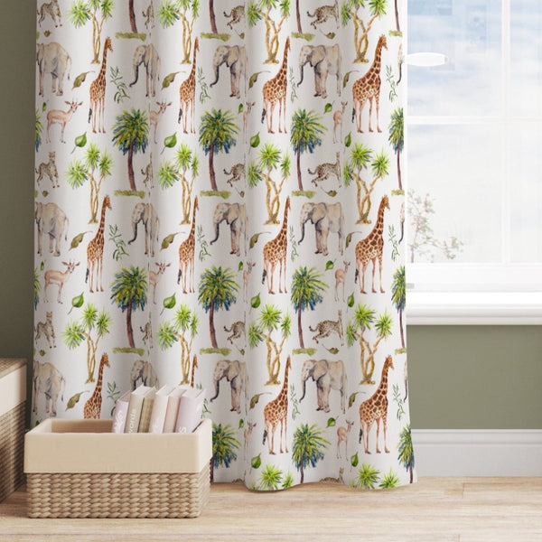 On Safari Curtain Panel - gender_boy, gender_neutral, On Safari