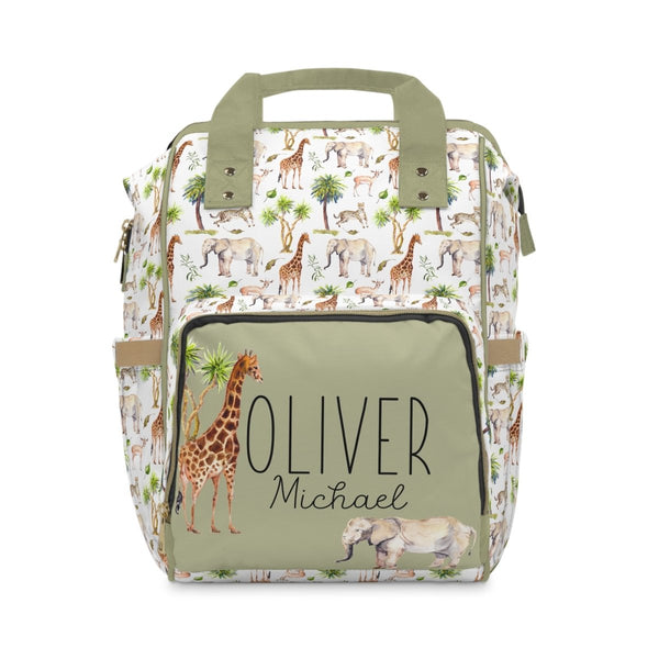 On Safari Personalized Backpack Diaper Bag - gender_boy, gender_neutral, On Safari