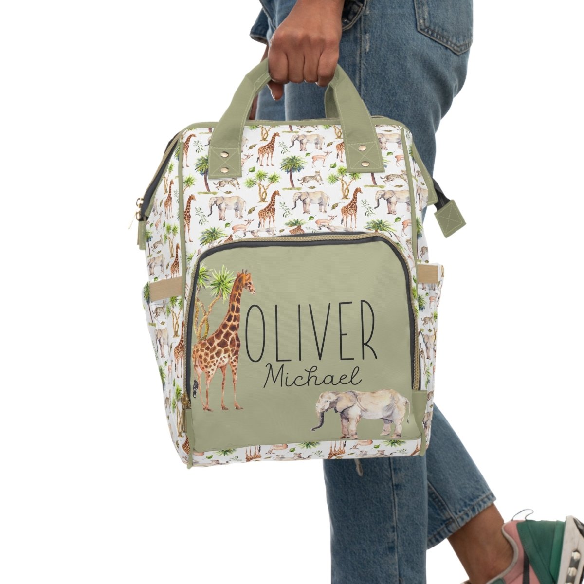 On Safari Personalized Backpack Diaper Bag - gender_boy, gender_neutral, On Safari