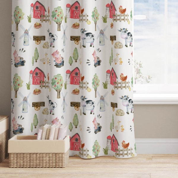 On the Farm Curtain Panel