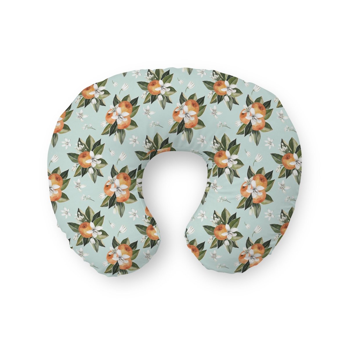 Orange Blossom Nursing Pillow Cover - gender_girl, Orange Blossom, Theme_Floral