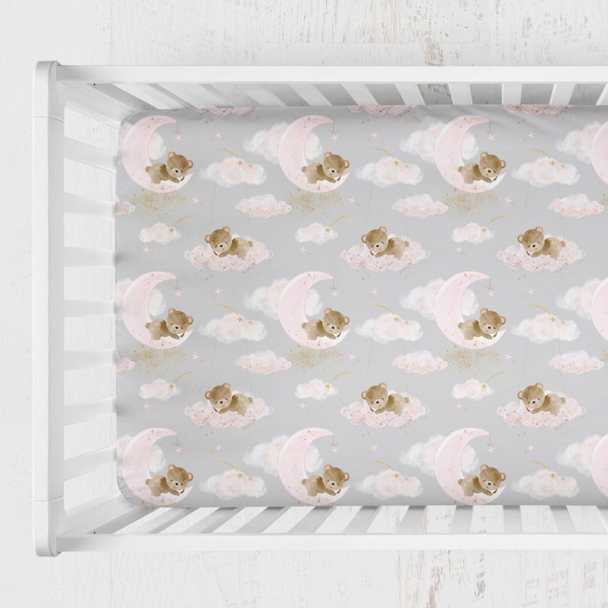 Pink Teddy Bear Nursery Collection - gender_girl, Pink Teddy Bear, text