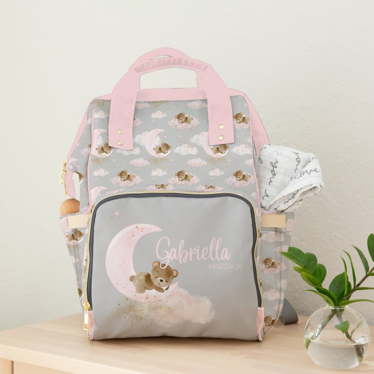 Unicorn Backpack Diaper Bag - Baby Girl Diaper Bag