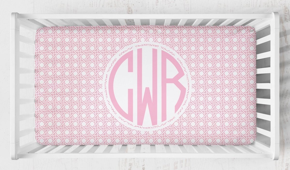 Preppy Summer Crib Bedding - gender_girl, Preppy Summer, text