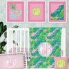 Preppy Summer Nursery Collection - gender_girl, Preppy Summer, text