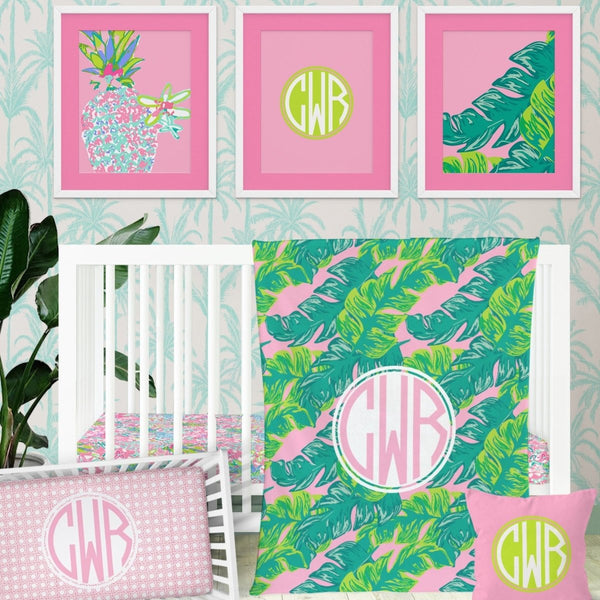 Preppy Summer Nursery Collection - gender_girl, Preppy Summer, text