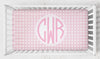 Preppy Summer Palm Crib Bedding - gender_girl, Preppy Summer, text