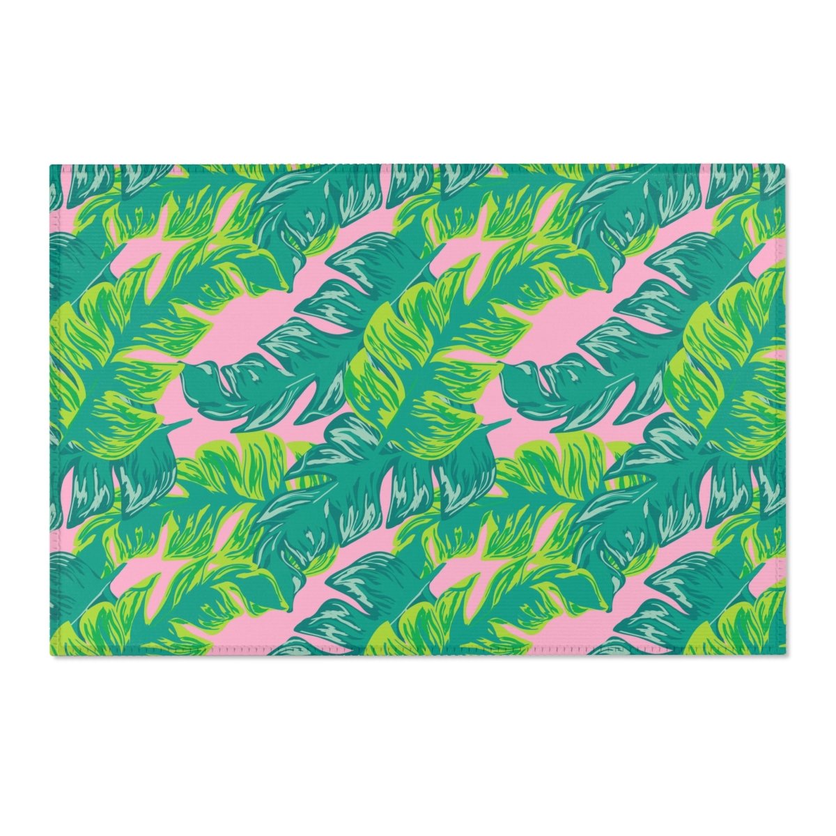 Preppy Summer Palm Nursery Rug : Crib Bedding & Nursery Decor ...