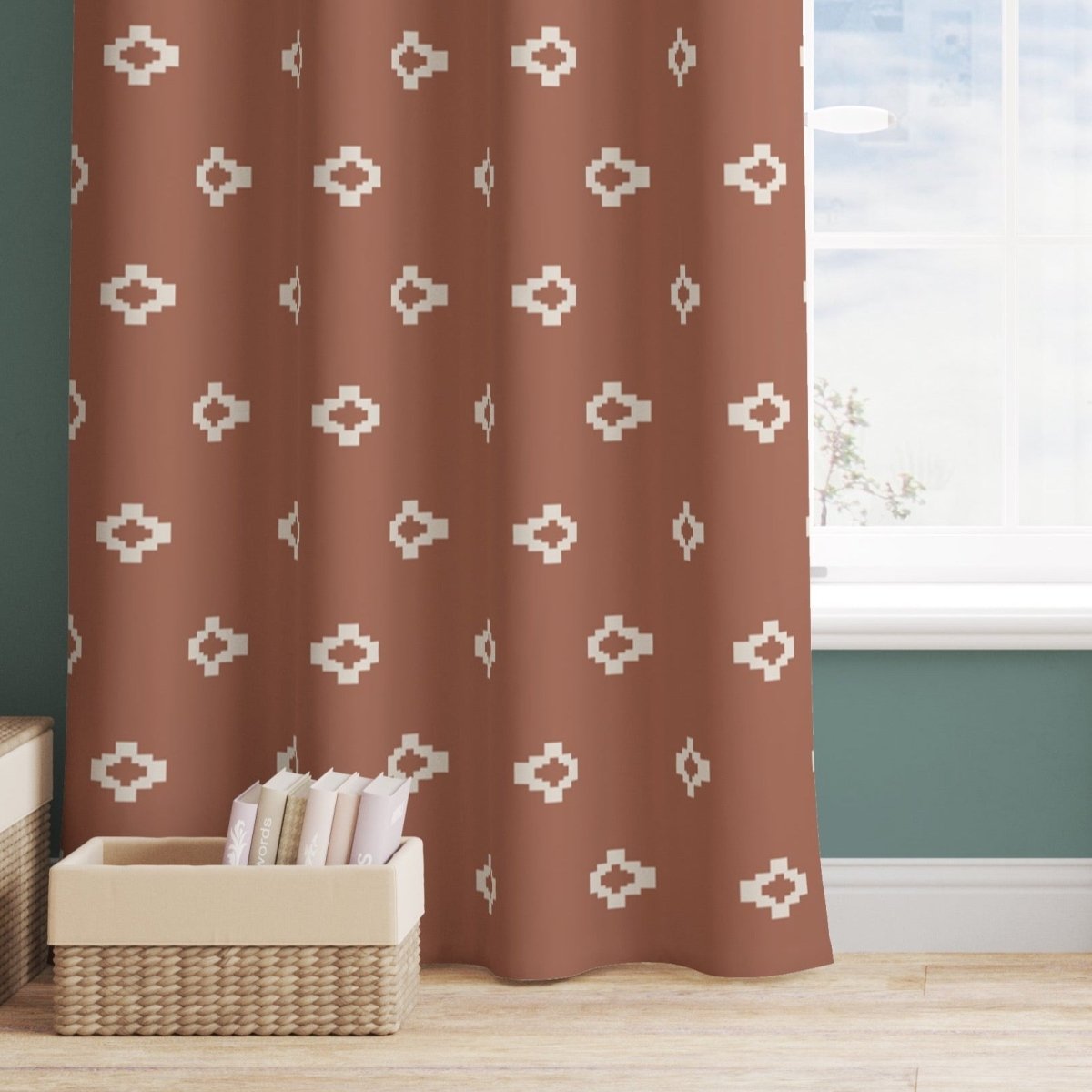 Roam Free Diamond Curtain Panel - gender_boy, Roam Free, Theme_Boho