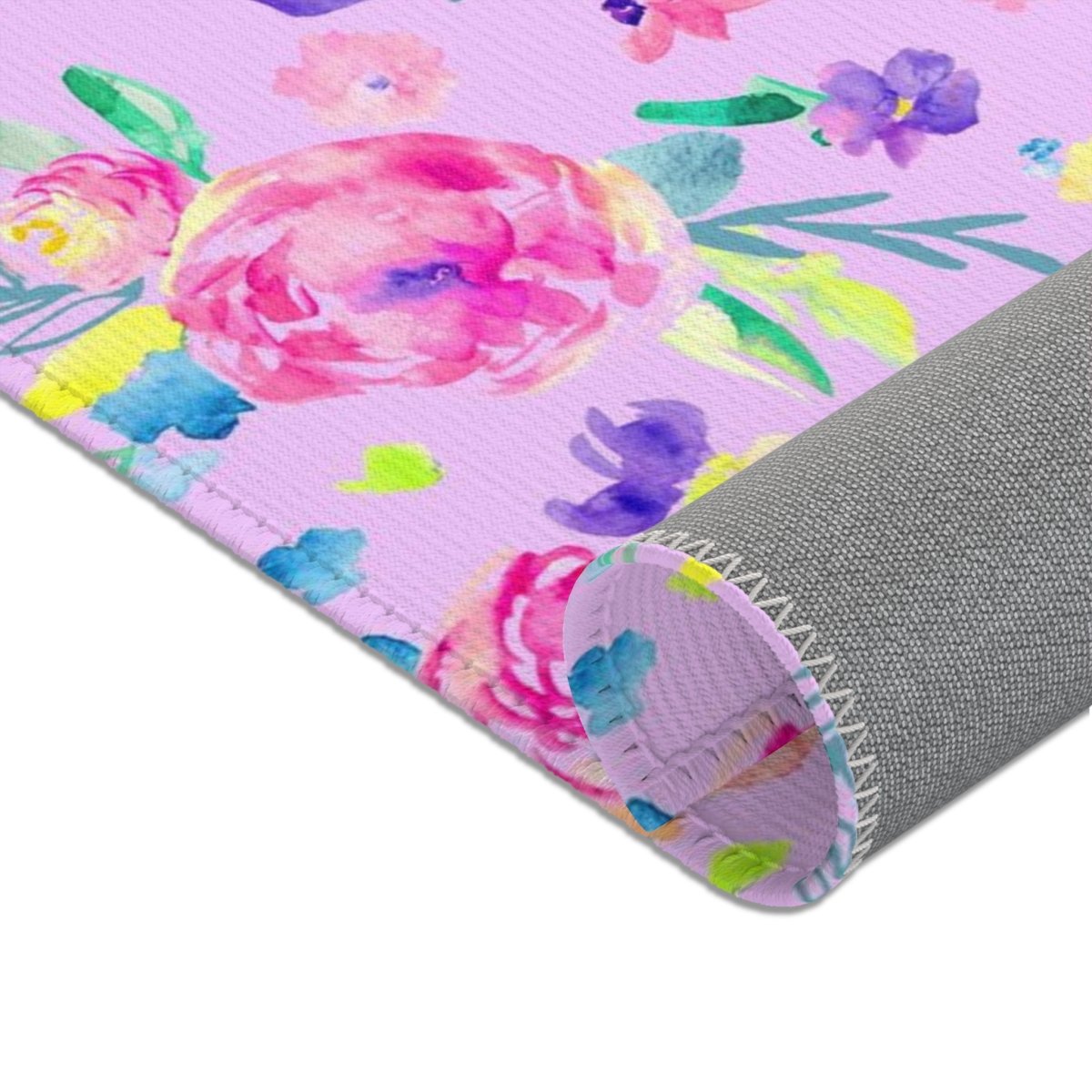 Safari Babe Floral Nursery Rug - gender_girl, Safari Babe, Theme_Floral
