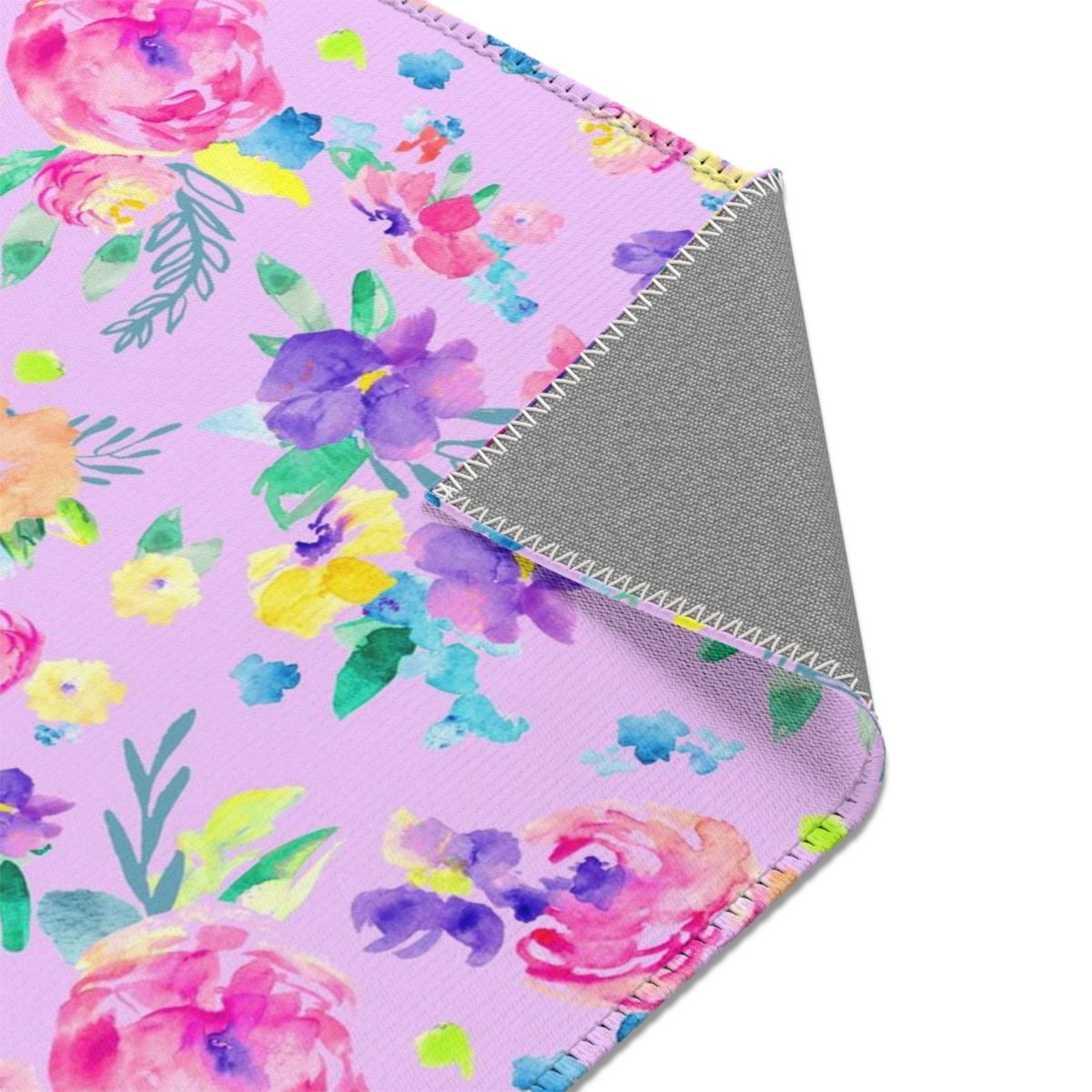 Safari Babe Floral Nursery Rug - gender_girl, Safari Babe, Theme_Floral