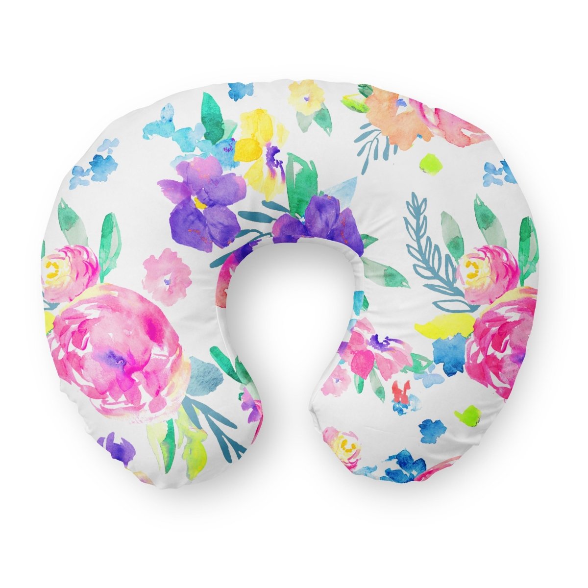 Safari Babe Floral Nursing Pillow Cover - gender_girl, Safari Babe, Theme_Floral