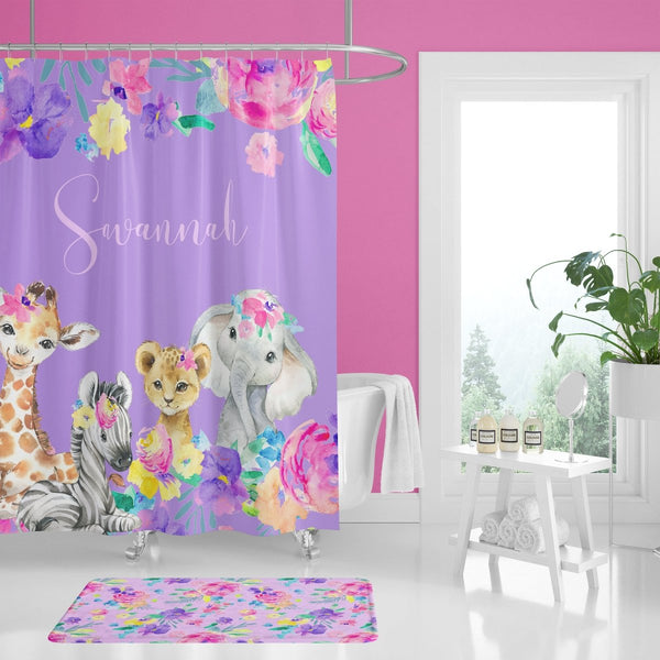 Safari Babe Personalized Bathroom Collection