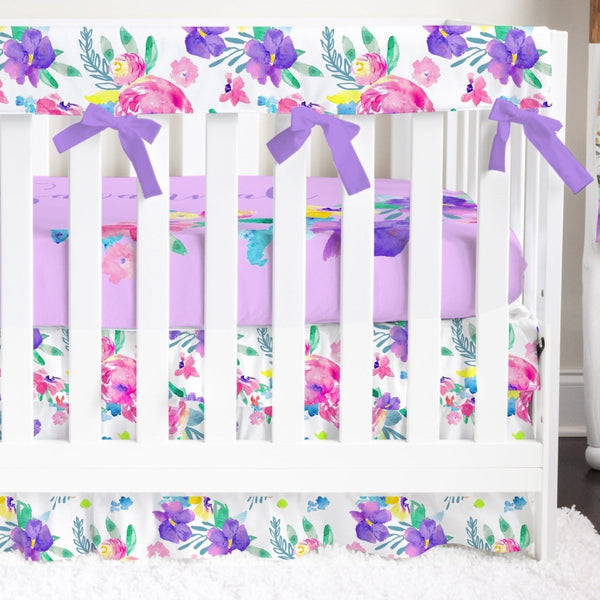 Safari Babe Ruffled Crib Bedding - gender_girl, Safari Babe, text