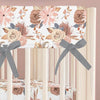 Soft Boho Crib Rail Guards - gender_girl, Theme_Boho, Theme_Floral