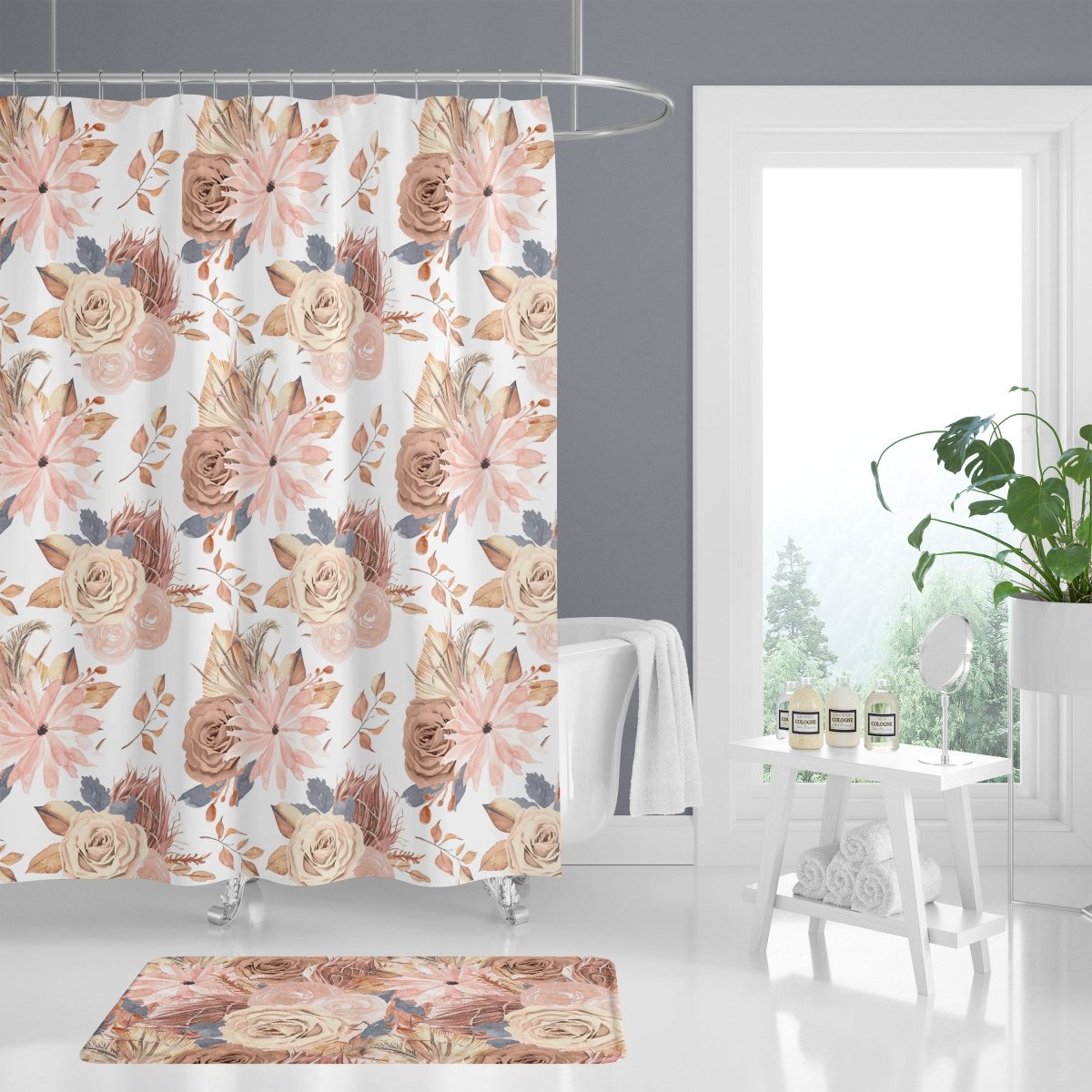 Soft Boho Floral Bathroom Collection - gender_girl, Theme_Boho, Theme_Floral