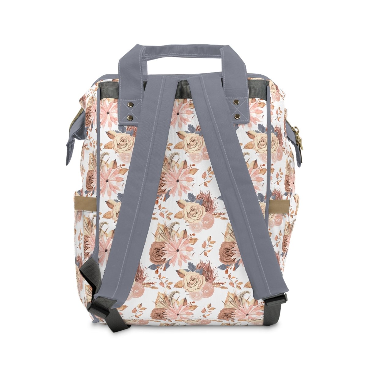 Soft Boho Floral Personalized Backpack Diaper Bag - gender_girl, text, Theme_Boho