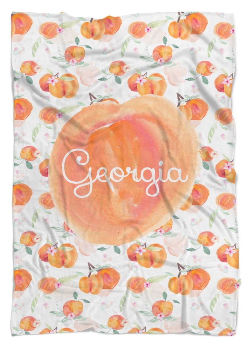 Sweet Georgia Peach Crib Bedding - gender_girl, Sweet Georgia Peach, text