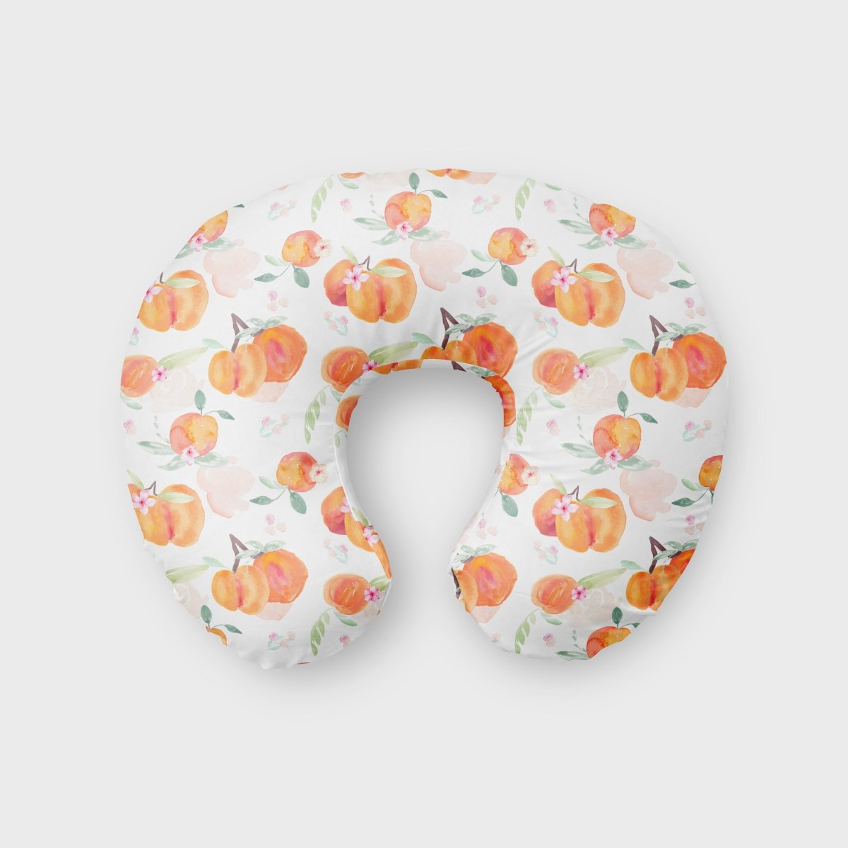 Sweet Georgia Peach Nursing Pillow Cover - gender_girl, Sweet Georgia Peach, Theme_Floral