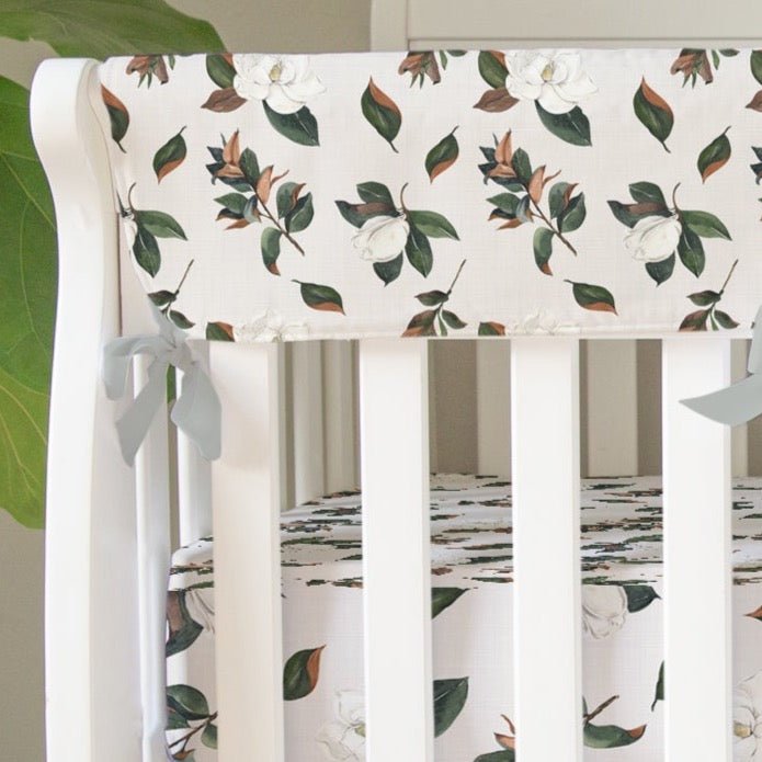 Sweet Magnolias Crib Rail Guards - gender_boy, gender_girl, gender_neutral